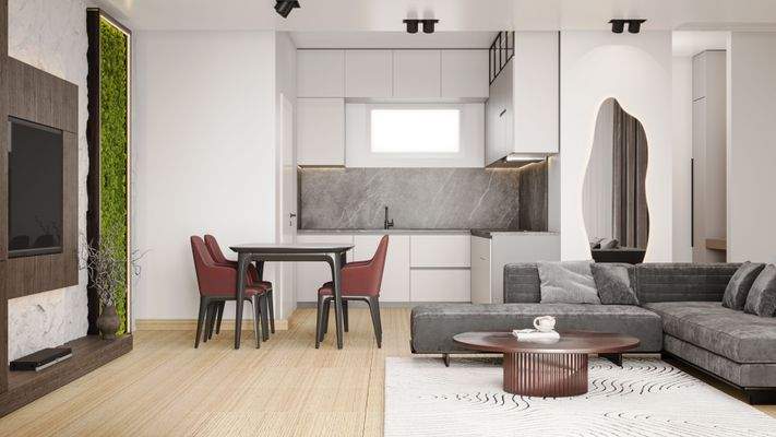 Wohnbeispiel Wohn/Essbereich