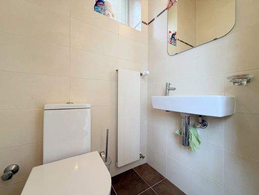 Gäste-WC im Erdgeschoss