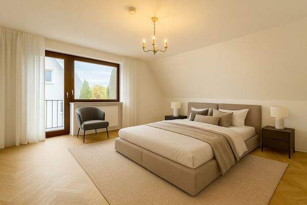 Visualisierung Schlafzimmer