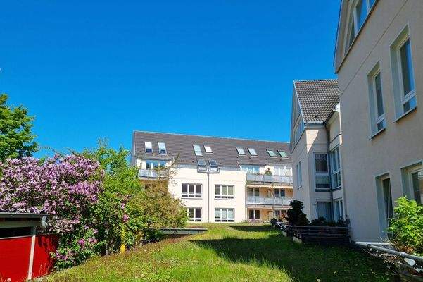 Rückseite des Hauses