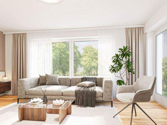 Wohnzimmer Visualisierung