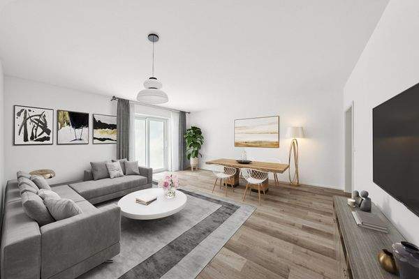 Einrichtungsbeispiel Wohnzimmer