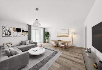 Einrichtungsbeispiel Wohnzimmer