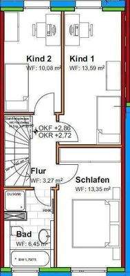 Einheit Nr. 2: - Obergeschoss -