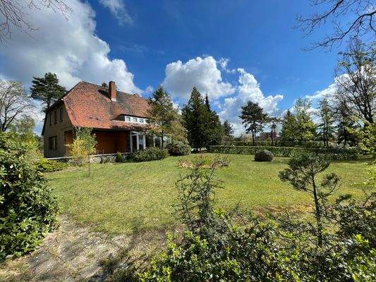 Garten Straßenseite