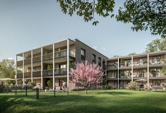 Rendering Hausansicht von vorne