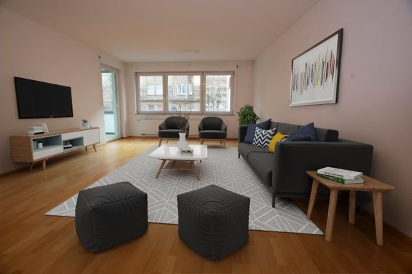 Wohnzimmer Homestaging