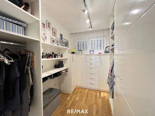 Schrankraum im Obergeschoss