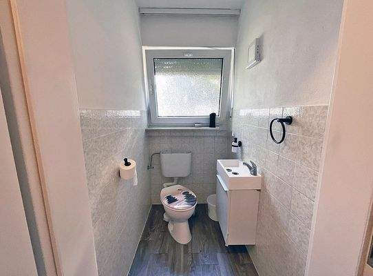 Gäste-WC im Obergeschoss