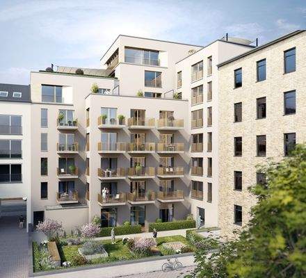 Visualisierung Innenhof