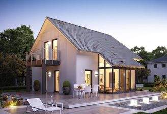 Haus Terassenansicht