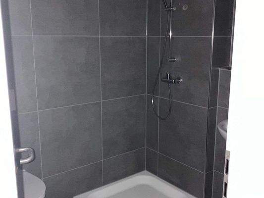Beispielgestaltung Duschbereich