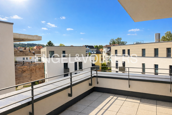 Ausblick von der Südterrasse