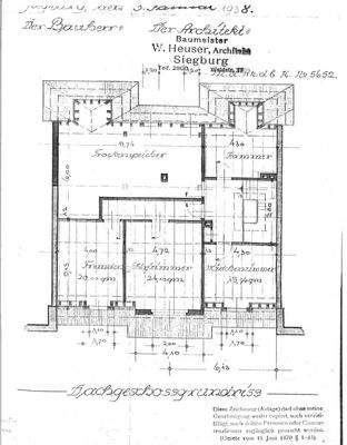 Grundriss Dachgeschoss