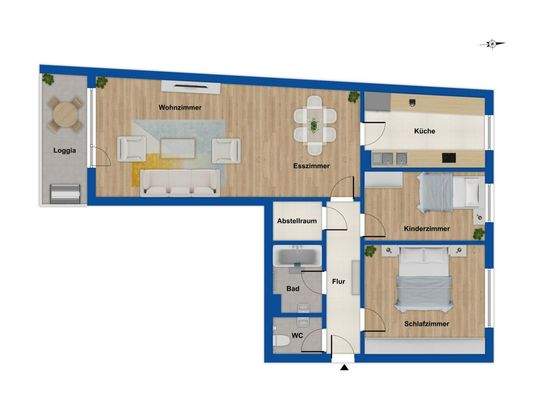 Grundriss Erdgeschoss