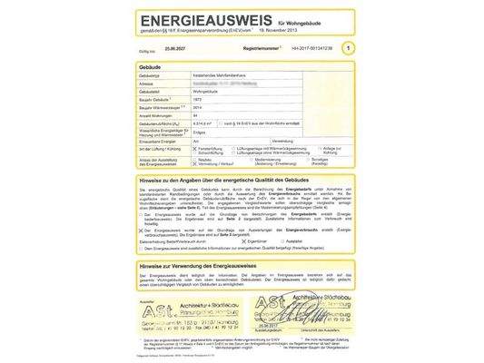 Energieausweis 