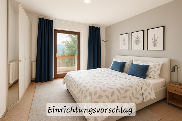 Einrichtungsvorschlag Schlafzimmer