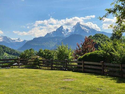 Blick von der Terrasse...