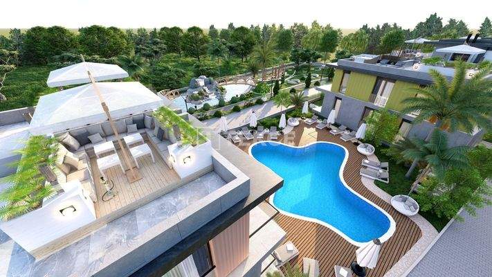 Sea-View Properties in Girne Alsancak with Swimming Pool
