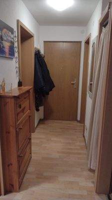 Sicht in den Flur einer Einheit