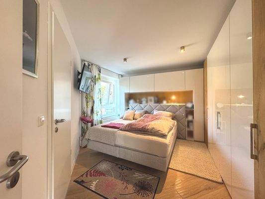 Schlafzimmer mit Bad "En Suite"