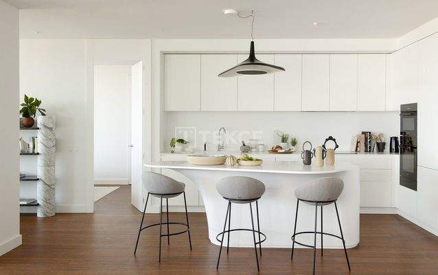 Apartments in a Residence Near the Sea on Diagonal Street Barcelona