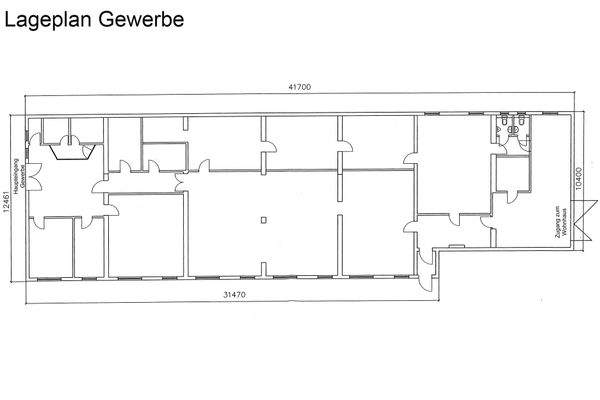 Lageplan Gewerbe