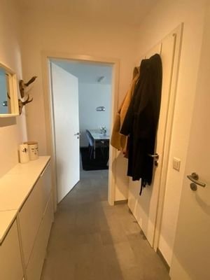 Flur mit Garderobe