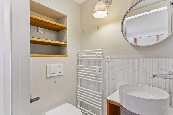 Innenliegendes Duschbad