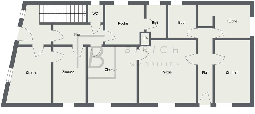 EG - Dieser Grundriss ist nicht maßstabsgerecht und ist zur Maßentnahme nicht geeignet. Er dient nur der Vorinformation