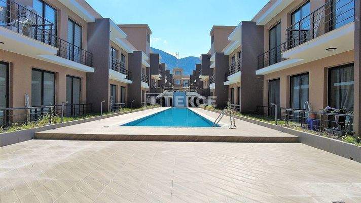 Furnished Apartment with Community Pool in Girne North Cyprus
