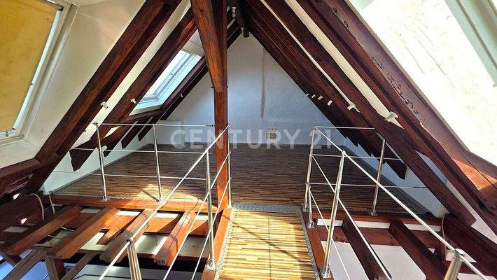 Schlafzimmer der DG Wohnung