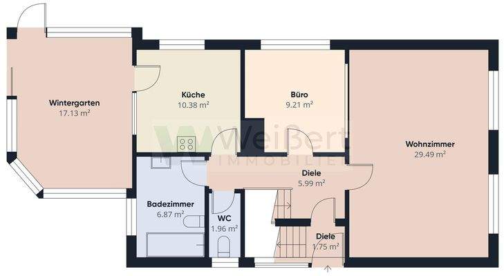 Grundriss EFH Erdgeschoss