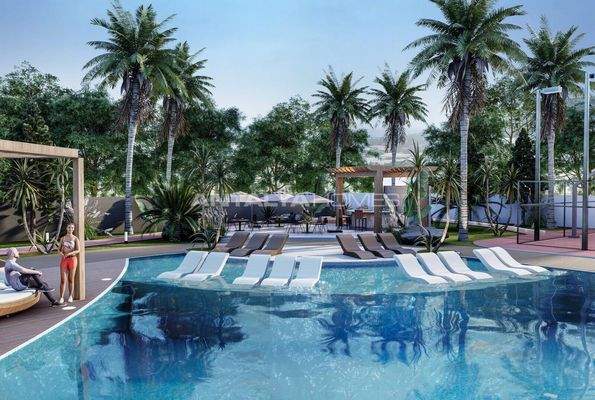 Mountain-View Flats in a Hotel-Concept Project in Kargıcak Alanya