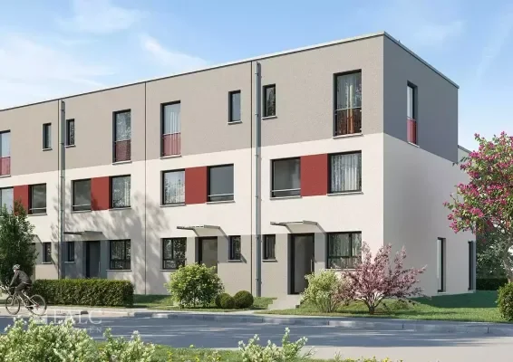 4 stilvolle Reihenhäuser
