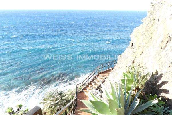 Meerblick aus den Klippen