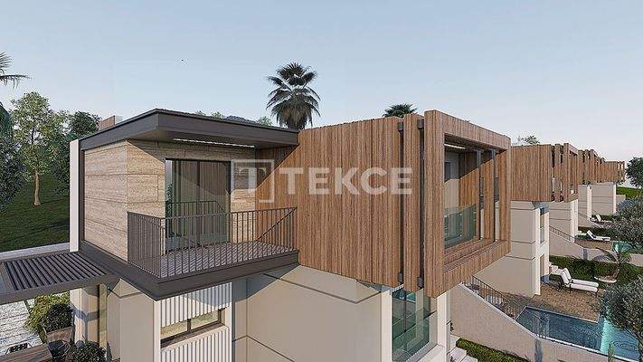 New Villas with Pools near the Beach in İzmir Güzelbahçe