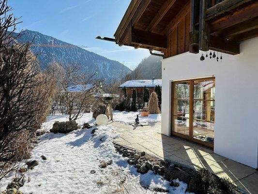 Winterliche Impressionen vom Grundstück