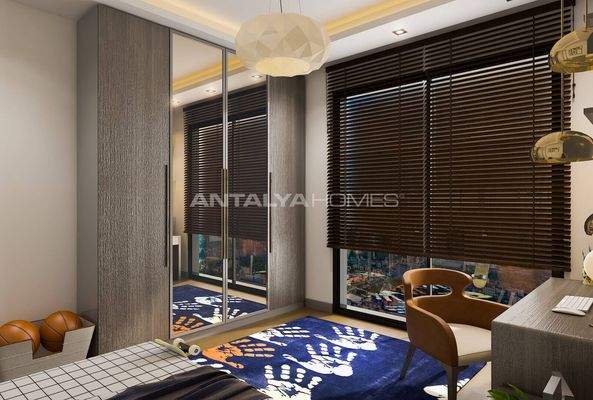 Newly-Built Properties in a Beachside Complex with Pool in Mersin