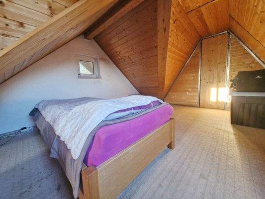 kuschliger Schlafbereich im OG