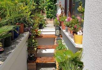 Seiteneingang Südterrasse 