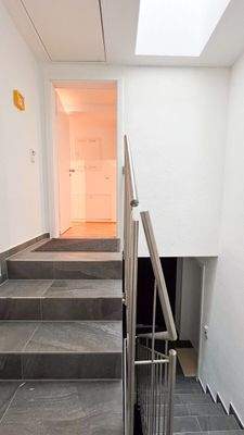 Eingang über Treppenhaus