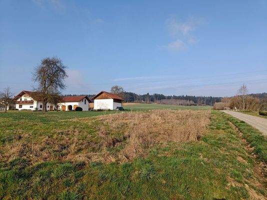 Baugrundstück mit Genehmigung für die Bebauung mit 2 Bungalows (zwei Flurnummern)