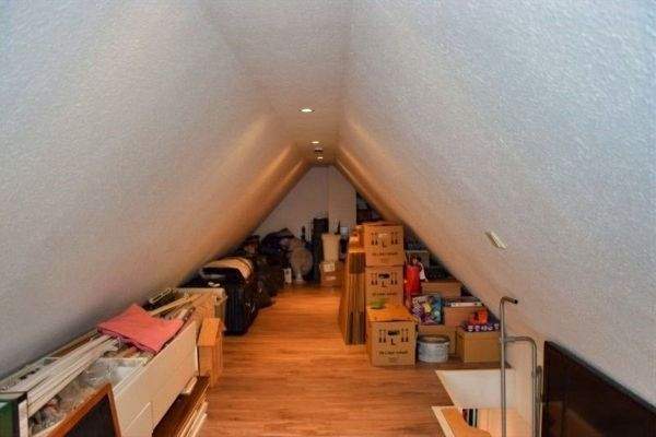Platz im ausgebauten  Spitzboden