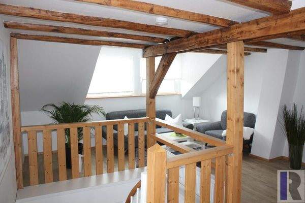 Blick zum Wohnbereich