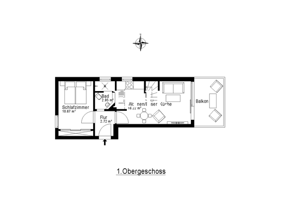 Grundriss 1.OG