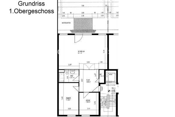 Grundriss 1.Obergeschoss