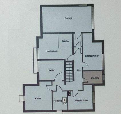 Grundriss Untergeschoss