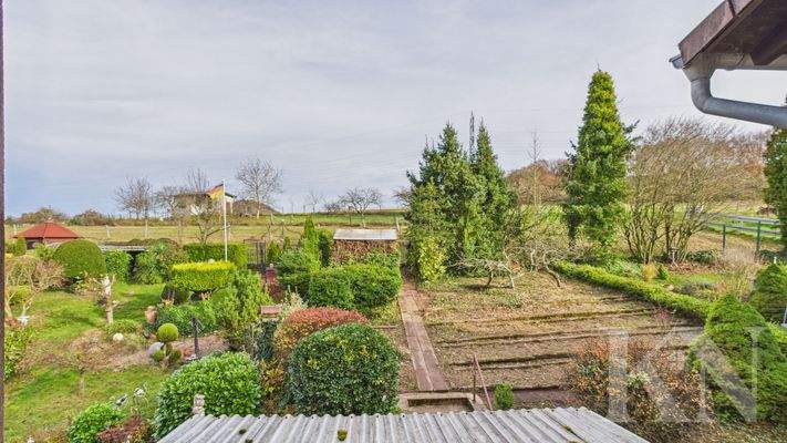 Überblick Garten aus dem 2.OG