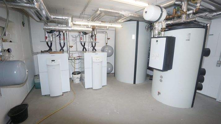 modernste Heiztechnik mit Erdwärmeversorgung